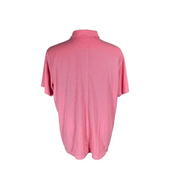 Nike Men's Dri-Fit Standard Fit Pink Polo Shirt Size XL - Picture 4 of 6